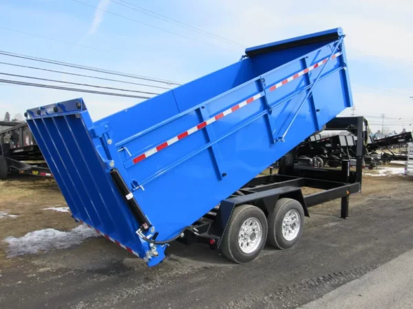 BWise 7 x 16 Heavy Duty Gooseneck Dump