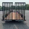 BWise 7 x 18 Equipment Trailer Split Landscape Ramp