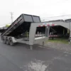 Bwise-7x18-Heavy-Duty-Gooseneck-Dump-Trailer-Hydraulic-Jacks-Tri-Axle-10.webp BWise 7 x 18 Gooseneck Tri-Axle Dump Trailer Hydraulic Jacks