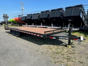 Bwise-8.5x24-Deckover-Equipment-Trailer-Ladder-Ramps-Tool-Tray-14K-GVW-2-1.webp BWise 7 x 12 Deckover Dump Trailer Fold Down Sides