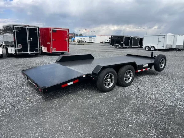 CAM Superline 7 x 18 Steel Deck Car Hauler