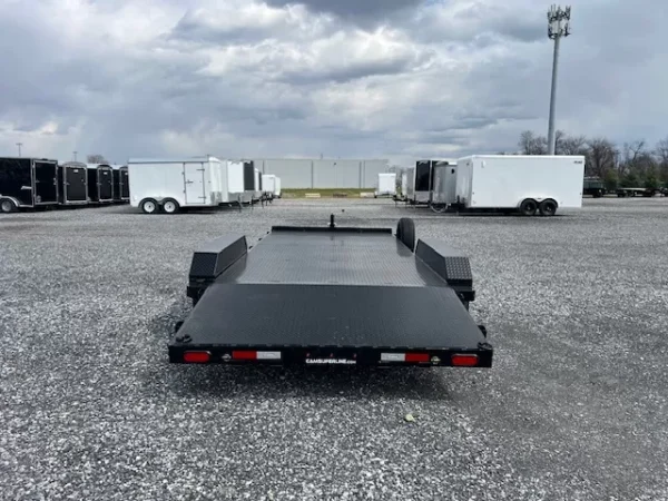 CAM Superline 7 x 18 Steel Deck Car Hauler