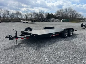 CAM Superline 7 x 18 Steel Deck Car Hauler