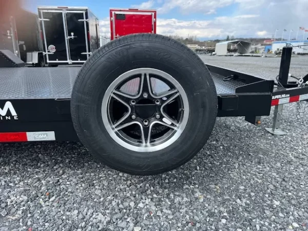 CAM Superline 7 x 18 Steel Deck Car Hauler