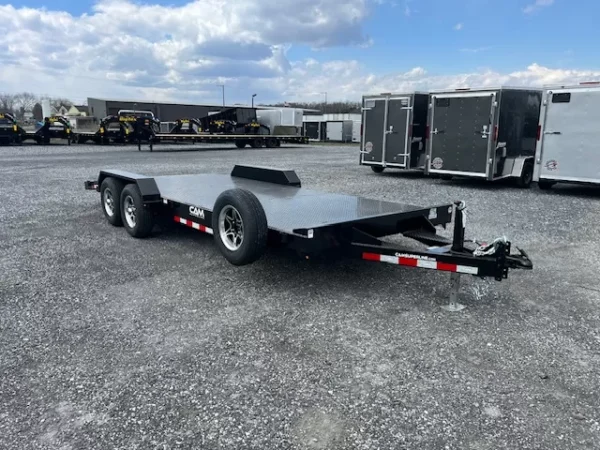 CAM Superline 7 x 20 Steel Deck Car Hauler