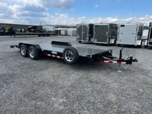 CAM Superline 7 x 20 Steel Deck Car Hauler