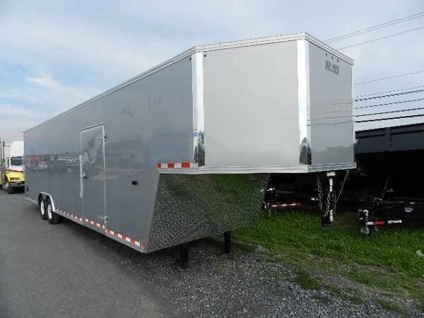 Car Mate 8.5 x 38 Enclosed Gooseneck Trailer
