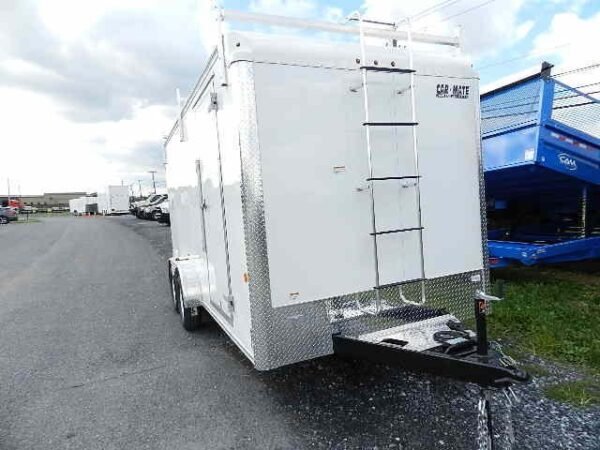 Car Mate 7 x 16 Enclosed Contractor Trailer