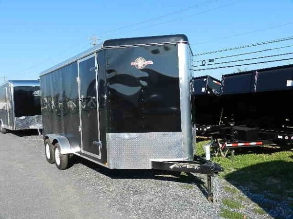 Carry On 7 x 16 Enclosed V-Nose Cargo Trailer