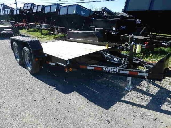 Cam-Superline-6x12-Dual-Axle-Tilt-1-1.jpg CAM Superline 6 x 12 Equipment Trailer Full Tilt Deck