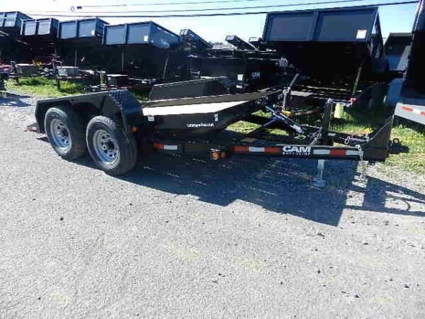 CAM Superline 6 x 12 Equipment Trailer Full Tilt Deck