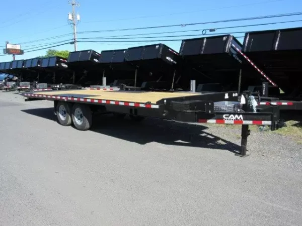 Cam-Superline-7CAM824DOTT-Deckover-Full-Tilt-Deck-Equipment-Trailer-1.webp CAM Superline 8 x 24 Equipment Trailer Powered Full Tilt