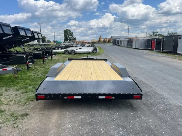 CAM Superline 7 x 18 Equipment Trailer Drive Over Fenders