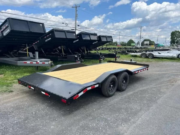 CAM Superline 7 x 18 Equipment Trailer Drive Over Fenders