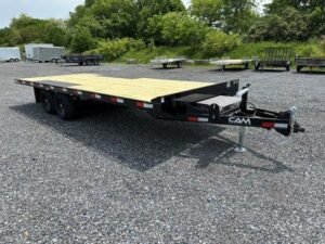 CAM Superline 8 x 18 Deckover Equipment Trailer Slide Out Ramps