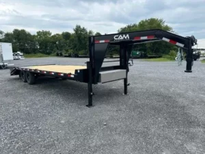 CAM Superline 8 x 25 Gooseneck Deckover Equipment Trailer