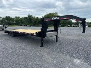 CAM Superline 8 x 30 Gooseneck Deckover Equipment Trailer