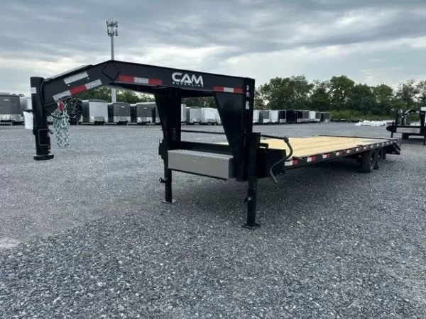 CAM Superline 8 x 30 Gooseneck Deckover Equipment Trailer