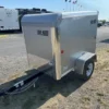 Car Mate 4 x 6 Enclosed Cargo Trailer Single Rear Door