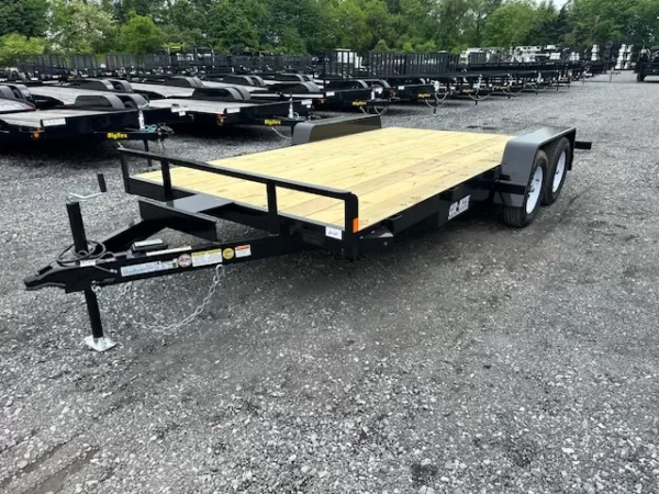 Car-Mate-7-x-16-Open-Car-Trailer-Wood-Deck-Beavertail-Slide-Out-Ramps-Winch-Plate-1.webp Car Mate 7 x 16 Car Trailer 7K