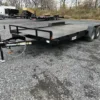 Car Mate 7 x 18 Open Car Trailer Full Steel Deck