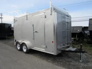 Car Mate 7 x 14 Enclosed Contractor Trailer