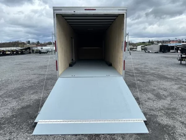 Car-Mate-8.5-x-38-Gooseneck-Enclosed-Cargo-Trailer-Rear-Ramp-Door-Car-Hauler-Get-Out-Door-Aluminum-Wheels-5.webp Car Mate 8.5 x 38 Enclosed Gooseneck Trailer Aluminum Wheels