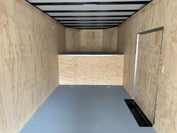 Car-Mate-8.5-x-38-Gooseneck-Enclosed-Cargo-Trailer-Rear-Ramp-Door-Car-Hauler-Get-Out-Door-Aluminum-Wheels-7.webp Car Mate 8.5 x 38 Enclosed Gooseneck Trailer Aluminum Wheels