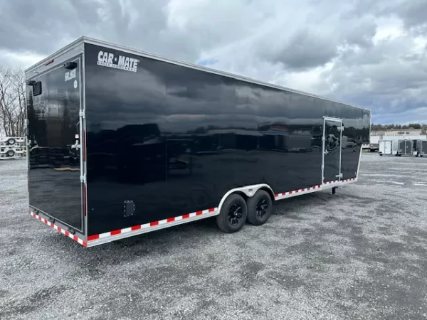 Car-Mate-8.5-x-38-Gooseneck-Enclosed-Cargo-Trailer-Rear-Ramp-Door-Car-Hauler-Get-Out-Door-Aluminum-Wheels-8.webp Car Mate 8.5 x 38 Enclosed Gooseneck Trailer Aluminum Wheels