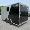 Car-Mate-8.5x16-V-Nose-Enclosed-Cargo-Trailer-AC-Unit-Windows-Cabinets-Aluminum-Wheels-Torsion-Axles-2.webp Car Mate 8.5 x 16 Custom Enclosed V-Nose Cargo Trailer
