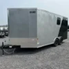 Car-Mate-8.5x16-V-Nose-Enclosed-Cargo-Trailer-AC-Unit-Windows-Cabinets-Aluminum-Wheels-Torsion-Axles-3.webp Car Mate 8.5 x 16 Custom Enclosed V-Nose Cargo Trailer