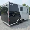 Car-Mate-8.5x16-V-Nose-Enclosed-Cargo-Trailer-AC-Unit-Windows-Cabinets-Aluminum-Wheels-Torsion-Axles-5.webp Car Mate 8.5 x 16 Custom Enclosed V-Nose Cargo Trailer