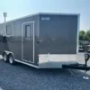 Car-Mate-8.5x16-V-Nose-Enclosed-Cargo-Trailer-Light-Package-Cabinets-AC-Unit-5.webp Car Mate 8.5 x 16 Enclosed V-Nose Cargo Trailer A/C Unit