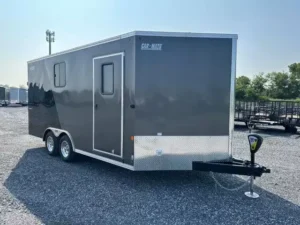 Car Mate 8.5 x 16 Enclosed V-Nose Cargo Trailer A/C Unit