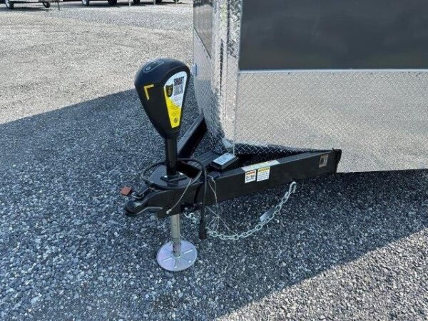 Car-Mate-8.5x16-V-Nose-Enclosed-Cargo-Trailer-Light-Package-Cabinets-AC-Unit-7.jpg Car Mate 8.5 x 16 Enclosed V-Nose Cargo Trailer A/C Unit
