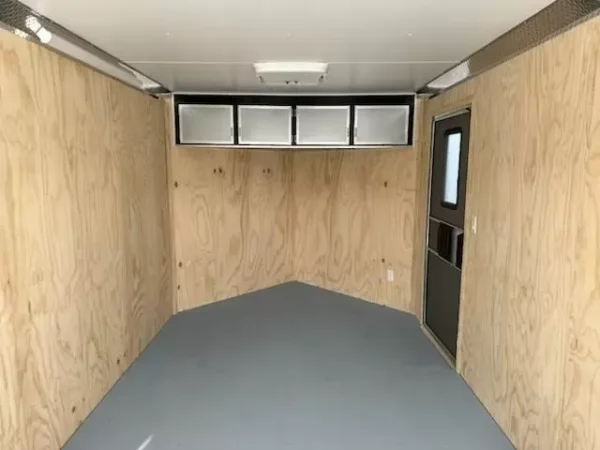 Car-Mate-8.5x20-Enclosed-Cargo-Trailer-V-Nose-Windows-Cabinets-AC-Unit-Electrical-Package-Aluminum-Wheels-6.webp Car Mate 8.5 x 20 Enclosed V-Nose Cargo Trailer