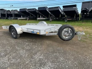 Cargo Pro 6.5 x 12 Utility Trailer  -  All Aluminum Tilt