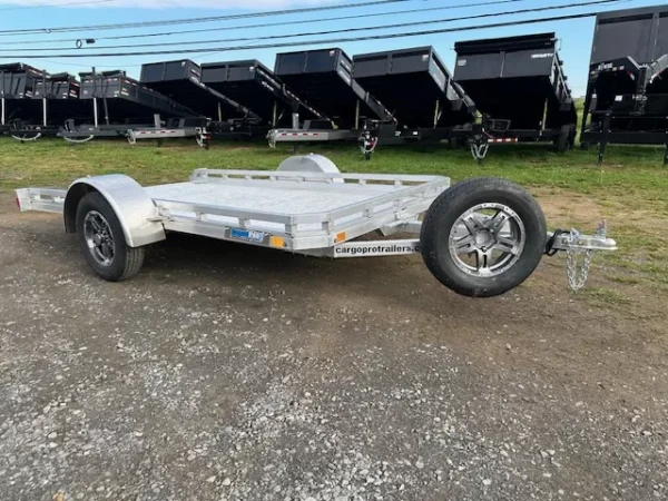 Cargo Pro 6.5 x 12 Utility Trailer  -  All Aluminum Tilt