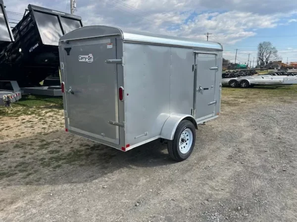Carry On 5 x 10 Enclosed Cargo Trailer Single Rear Door