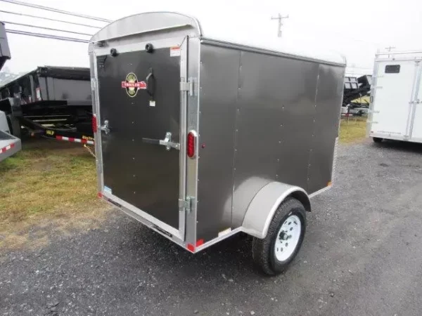 Carry-On 5 x 8 Enclosed Cargo Trailer Rear Ramp Door