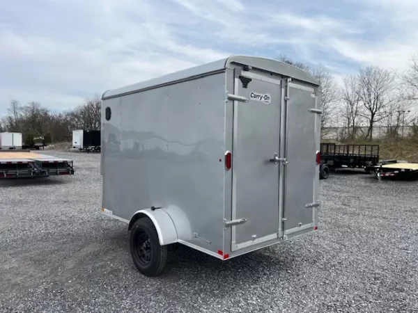 Carry On 6 x 10 Enclosed Cargo Trailer Barn Doors