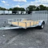 Carry-On 7 x 12 Aluminum Landscape Utility Trailer  -  Rear Gate