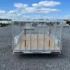 Carry-On 7 x 12 Aluminum Landscape Utility Trailer  -  Rear Gate