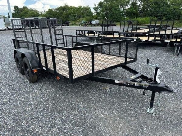 Carry-On-7x12-Dual-Axle-Landscape-Utility-Trailer-Mesh-Sides-Electric-Brakes-2.jpg Carry On 7 x 12 Landscape Utility Trailer