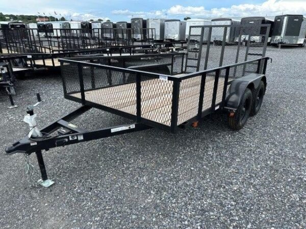 Carry-On-7x12-Dual-Axle-Landscape-Utility-Trailer-Mesh-Sides-Electric-Brakes-3.jpg Carry On 7 x 12 Landscape Utility Trailer