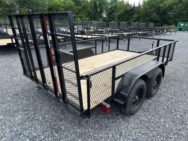 Carry-On-7x12-Dual-Axle-Landscape-Utility-Trailer-Mesh-Sides-Electric-Brakes-5.jpg Carry On 7 x 12 Landscape Utility Trailer
