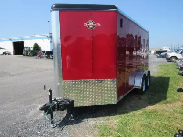 Carry On 7 x 14 Enclosed V-Nose Cargo Trailer 6″ Extended Height