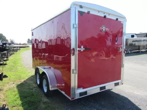 Carry On 7 x 14 Enclosed V-Nose Cargo Trailer 6″ Extended Height