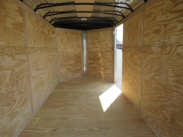 Carry On 7 x 14 Enclosed V-Nose Cargo Trailer 6″ Extended Height