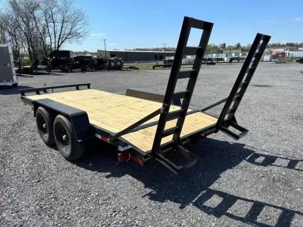 Carry-On 7 x 16 Equipment Trailer Ladder Ramps